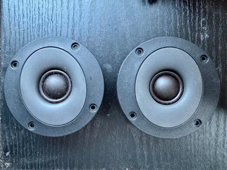 Seas 29TFFW / H1318 tweeters, Audio, Tv en Foto, Luidsprekers, Zo goed als nieuw, Front, Rear of Stereo speakers, Minder dan 60 watt