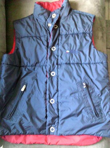 PAOLO FERETTI donkerblauwe bodywarmer met grote drukkers M beschikbaar voor biedingen