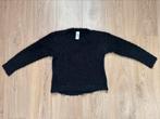 C&A Fluffy meisjes trui zwart maat 134/140, Gebruikt, C&A, Meisje, Trui of Vest