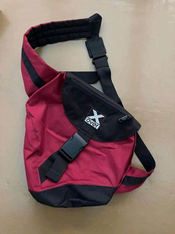 Cross over tas x bag schoudersling, Sport en Fitness, Bergsport en Wandelen, Zo goed als nieuw, Rugzak, Ophalen of Verzenden