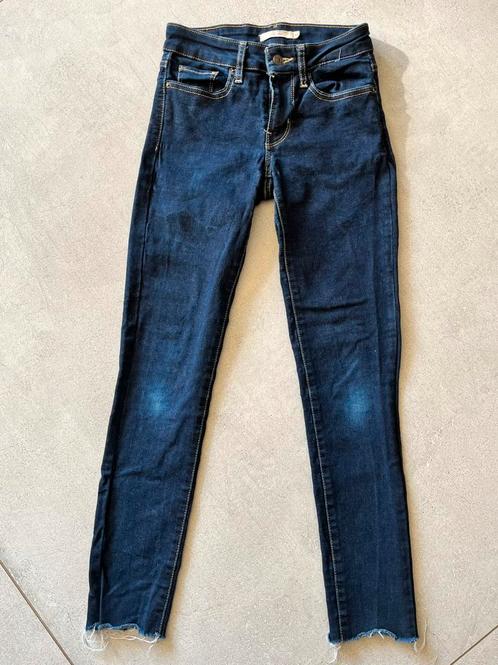 Levi 711 Skinny meisjes jeans, Kinderen en Baby's, Kinderkleding | Maat 170, Zo goed als nieuw, Meisje, Broek, Ophalen of Verzenden
