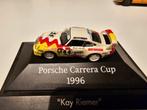 Porsche Carrera Cup 1996 Kay Riemer 1/87 PC model, Gebruikt, Ophalen of Verzenden, Auto, Herpa