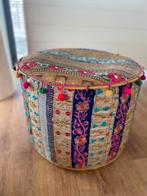 Gekleurde Poef, Ophalen, Gebruikt, 50 tot 75 cm, 50 tot 75 cm