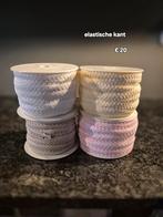 Elastische Kant - Diverse Kleuren, Ophalen of Verzenden, Zo goed als nieuw, Kant