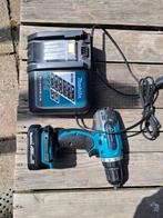 Makita boormachine LXT met lader. Accu is stuk., Ophalen, Gebruikt, 600 watt of meer, Boormachine
