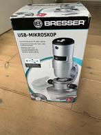 Bresser usb-microscoop + doosje met 50 objectglaasjes, Ophalen of Verzenden, Gebruikt, Minder dan 400x