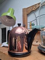 zwarte theepot bredemeijer met koper kleurige mantel, Ophalen of Verzenden, Zo goed als nieuw, Overige materialen, Pot, Bus of Blik