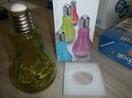 Groene lamp, Huis en Inrichting, Lampen | Tafellampen, Ophalen of Verzenden, Zo goed als nieuw, Minder dan 50 cm