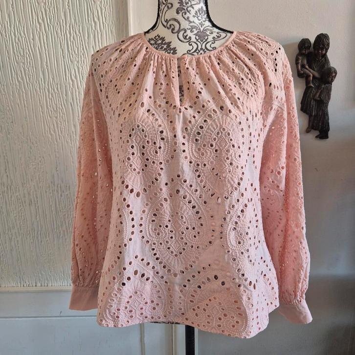 Summum | blouse | cotton | pink | 38 | M, Kleding | Dames, Tops, Nieuw, Maat 38/40 (M), Roze, Korte mouw, Ophalen of Verzenden