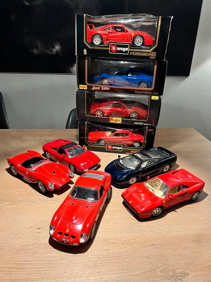 Collectie Burago Maisto, Hobby en Vrije tijd, Modelauto's | 1:18, Zo goed als nieuw, Auto, Bburago, Ophalen