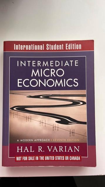 Intermediate Micro Economics beschikbaar voor biedingen