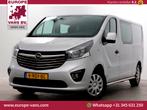 Opel Vivaro 1.6 CDTI 125pk E6 L2H1 D.C. Sport Airco/Navi 11-, Origineel Nederlands, Te koop, Zilver of Grijs, 5 stoelen