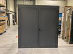 Garagedeur openslaand onderhoudsvrij, Doe-het-zelf en Verbouw, Deuren en Horren, Ophalen, Metaal, 120 cm of meer, 215 cm of meer