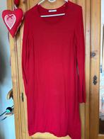 Esprit rood jurkje met lange mouw mt XL, Maat 46/48 (XL) of groter, Ophalen of Verzenden, Knielengte, Gedragen