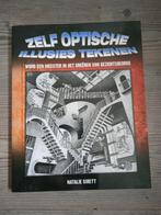 Boek: zelf optische illusies tekenen, Natalie Sirett, Geschikt voor kinderen, Ophalen of Verzenden, Zo goed als nieuw