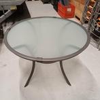 Tuintafel terras tafel, Ophalen, Gebruikt, Rond