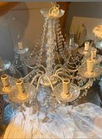 Kroonluchter met glazen details, Huis en Inrichting, Ophalen, Gebruikt, Glas, Klassiek