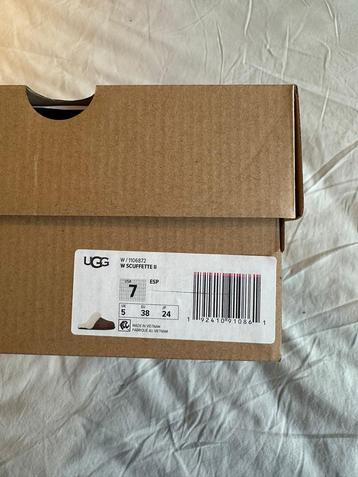 UGG Scuffette II sloffen / slippers Espresso maat 38 | NIEUW beschikbaar voor biedingen
