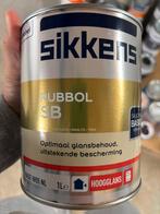 Sikkens rubbol Sb grijsgroene lak 1liter, Ophalen of Verzenden, Nieuw, Materiaal