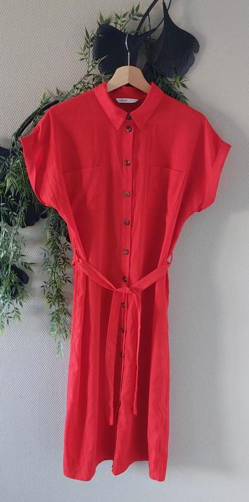 ONLY Blouse Jurk rood M🙂, Kleding | Dames, Jurken, Nieuw, Maat 38/40 (M), Rood, Boven de knie, Ophalen of Verzenden