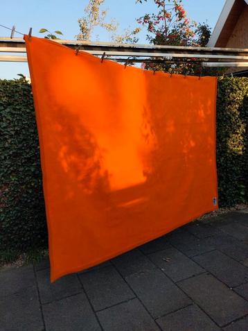 Didas oranje dralon deken  beschikbaar voor biedingen