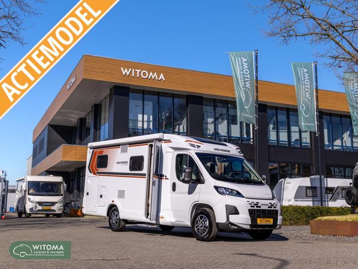 Weinsberg CaraCompact 600 MEG 2025 Automaat VOORRAAD, Caravans en Kamperen, Campers, Bedrijf, tot en met 2, Half-integraal, Weinsberg