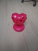 Disco Hart Lamp met Lichteffecten, Muziek en Instrumenten, Licht en Laser, Ophalen of Verzenden, Zo goed als nieuw, Discobol, Kleur