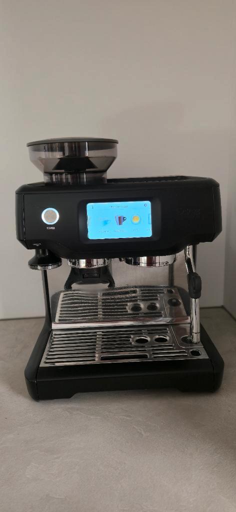 Sage Barista touch Black truffle, Witgoed en Apparatuur, Koffiezetapparaten, Zo goed als nieuw, Gemalen koffie, Espresso apparaat