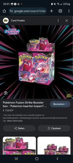 Gezocht: Fusion Strike & Chilling Reign sealed., Hobby en Vrije tijd, Verzamelkaartspellen | Pokémon, Ophalen of Verzenden, Booster