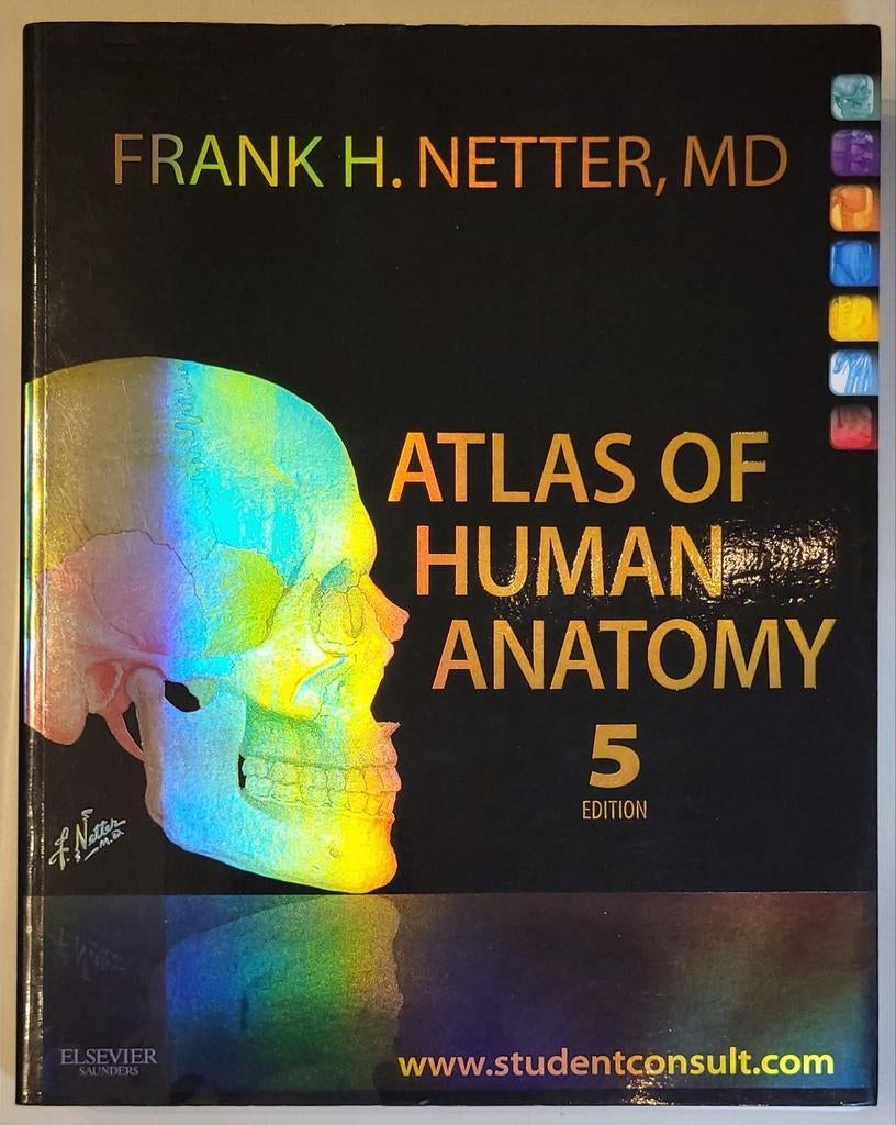 NETTER – Atlas of Human Anatomy, Boeken, Informatica en Computer, Zo goed als nieuw, Ophalen of Verzenden