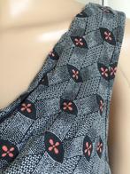 B877 Pimkie: jurkje jurk tuniek Maat M=38-40 grijs/zwart/ora, Maat 38/40 (M), Ophalen of Verzenden, Zo goed als nieuw, Pimkie