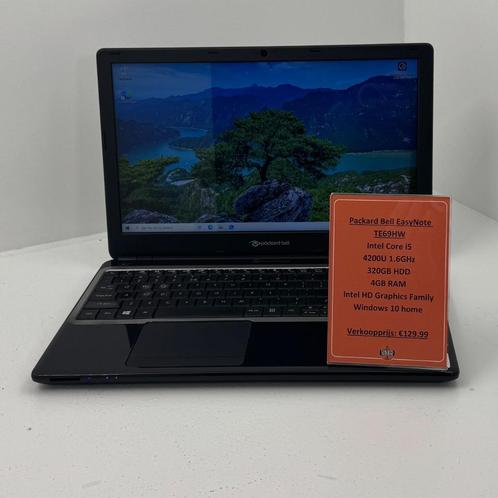 Packard Bell EasyNote TE69HW Laptop | Intel Core i5 4200U 1., Computers en Software, Windows Laptops, Zo goed als nieuw, HDD, Minder dan 2 Ghz