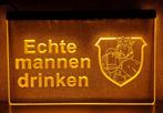 Echte mannen drinken HERTOG JAN 3D ledverlichting lamp, Verzamelen, Biermerken, Ophalen of Verzenden, Nieuw, Reclamebord, Plaat of Schild