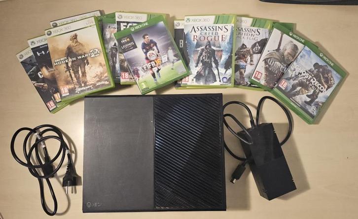 Xbox ONE met 14 spellen, Spelcomputers en Games, Games | Xbox One, Gebruikt, Shooter, 1 speler, Vanaf 3 jaar, Eén computer, Online