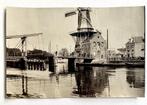 19e eeuwe foto Wind-en stoomkoren Molen De Adriaan Haarlem, Gebruikt, Foto, Ophalen of Verzenden, Gebouw