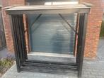 Houtstek 180x180x60cm - 3 jaar oud, voor 2 kuub hout, Tuin en Terras, Ophalen, Gebruikt