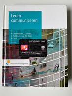 Leren communiceren 9789001788926, Boeken, Studieboeken en Cursussen, Zo goed als nieuw, Noordhoff Uitgevers, Alpha, HBO