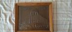 Bronzen Plaquette Haagsche Courant 1933, Ophalen