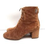gianvito rossi finley suede ankle boots enkellaars | 37,5, Bruin, Verzenden, Lage of Enkellaarzen, Zo goed als nieuw