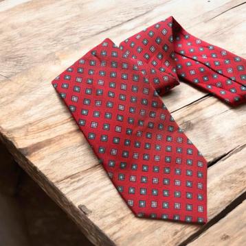 Aquascutum Preppy Stropdas 100% Zijde Made England Burberry beschikbaar voor biedingen