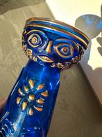 Vintage hyacint Walther glas kobalt blauw, Ophalen of Verzenden