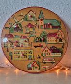 Houten puzzel, Kinderen en Baby's, Speelgoed | Houten speelgoed, Ophalen of Verzenden, Gebruikt, Overige typen