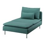 Ikea SÖDERHAMN Chais Longue bank sofa, Minder dan 150 cm, Zo goed als nieuw, Ophalen