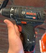 Bosch Accuboormachine GSR 12V-15 + Oplader, Doe-het-zelf en Verbouw, Gereedschap | Boormachines, Ophalen, Gebruikt, Variabele snelheid