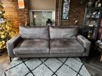 Urban Sofa 3-zits velvet taupe bank, Ophalen, Zo goed als nieuw, Stof