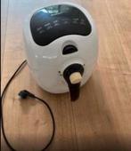 Witte airfryer en boekje., Witgoed en Apparatuur, Airfryers, Ophalen of Verzenden, Gebruikt, Airfryer