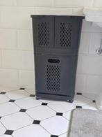2x Wasmand met 3 vakken voor sortering, Ophalen, Gebruikt, Zwart, Overige typen