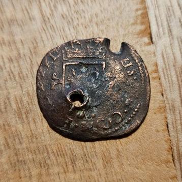 Oude schaarse munt Oord Holland 1575-1579 beschikbaar voor biedingen