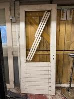 Houten buiten deur, Doe-het-zelf en Verbouw, Deuren en Horren, Ophalen, 80 tot 100 cm, 215 cm of meer, Hout