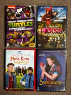 DVD Collectie: Turtles, Foeksia, Mees Kees, Sneeuwwitje, Avontuur, Alle leeftijden, Ophalen of Verzenden, Zo goed als nieuw